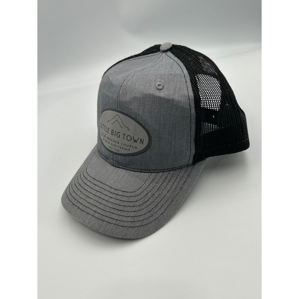 Little Big Town Ryman Auditorium Richardson Trucker Hat Gray Black Snapback Cap